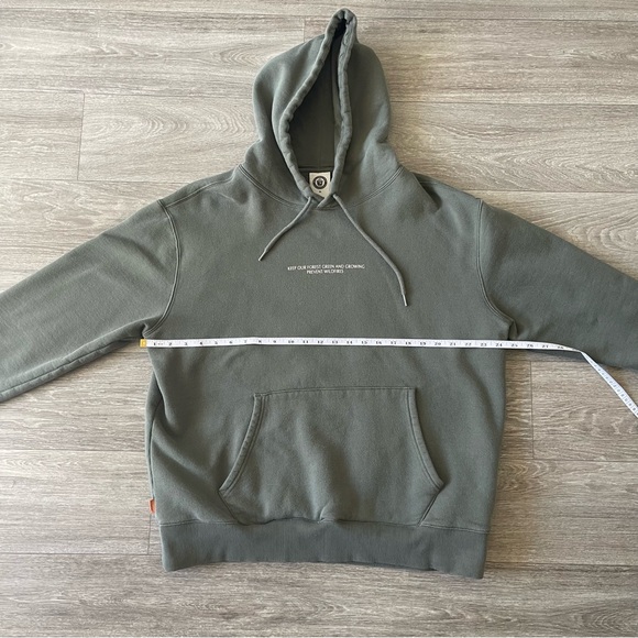 Element Smokey the Bear pullover green hoodie - XL - Picture 5 of 10